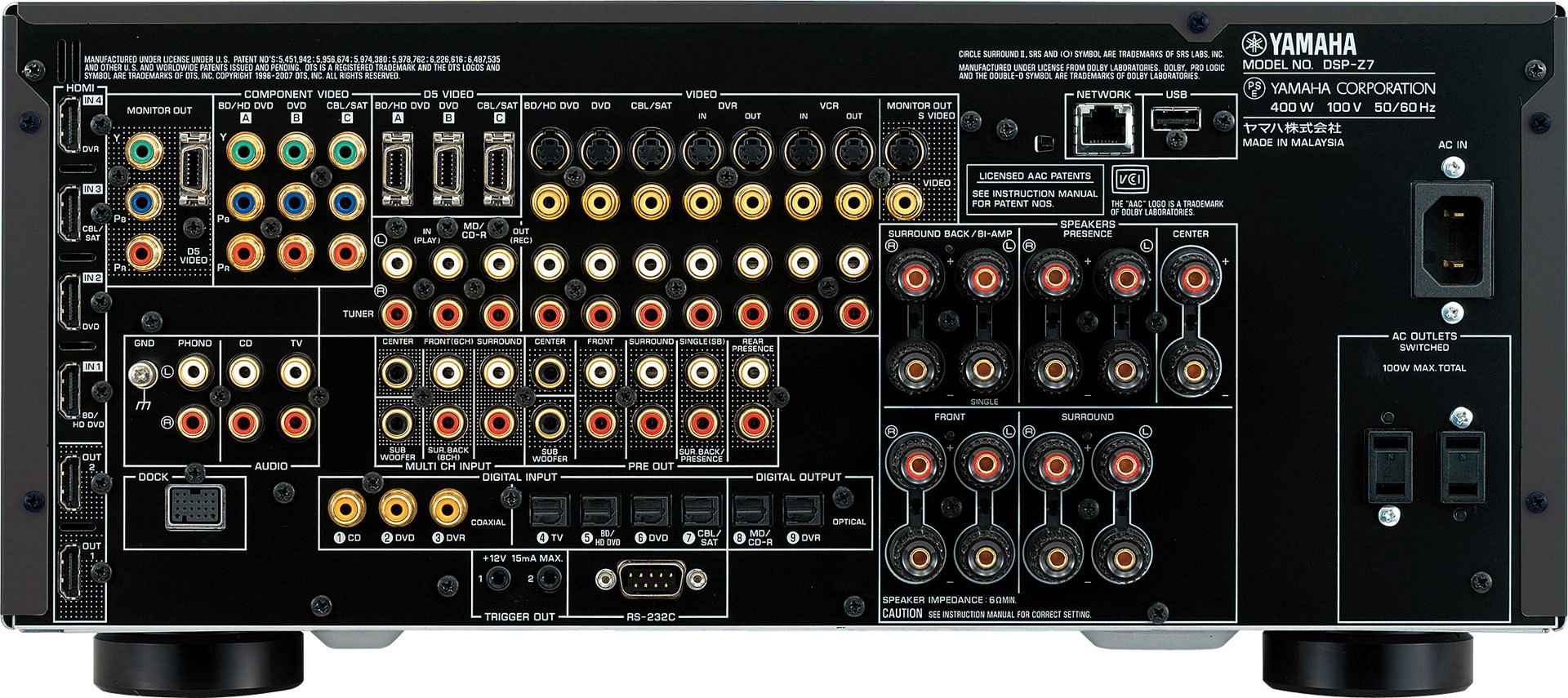ヤマハ | DSP-Z7 - AVアンプ - 概要