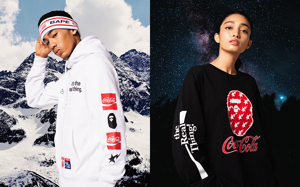 NOWHERE / A BATHING APE® × COCA-COLA®