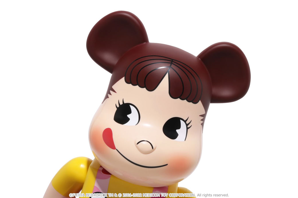 BE@RBRICK BAPE(R) × ペコちゃん 1000%（ピンク）【新品】 Amazon.co