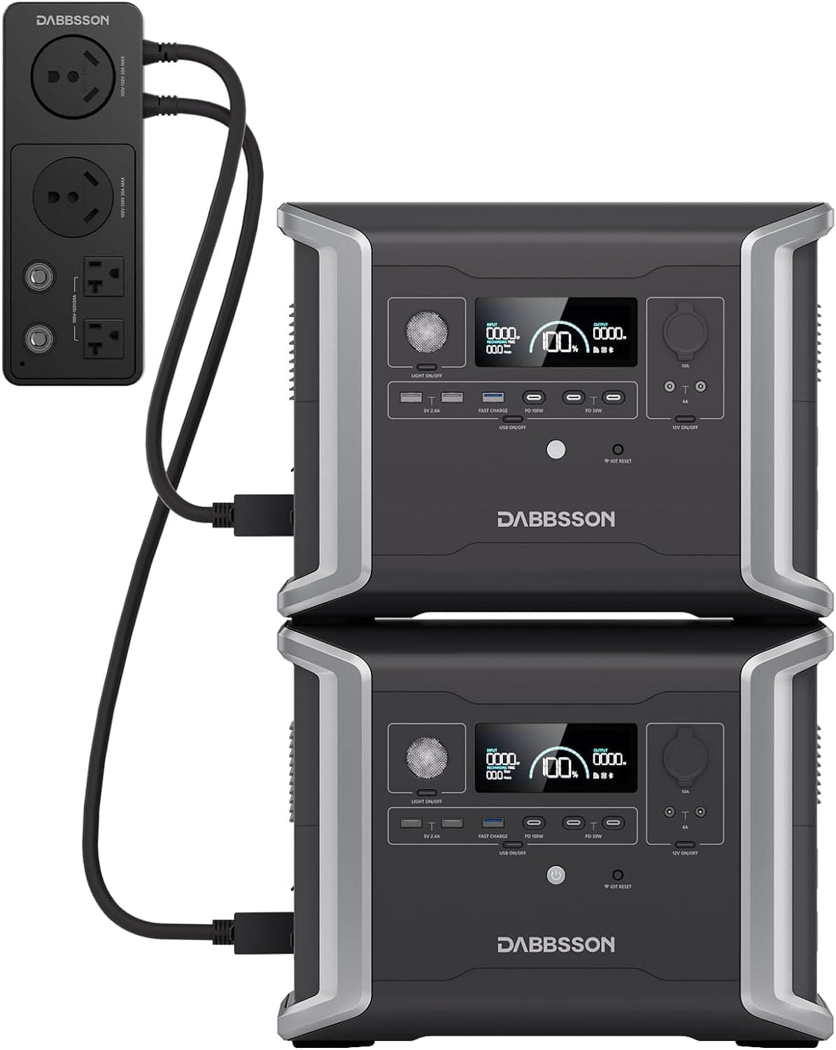 Dabbsson DBS1300＋210W ソーラーセット｜1330Wh & 210W 高効率発電