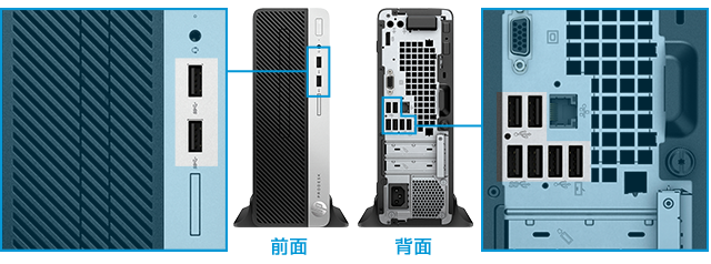 Windowsデスクトップ HP ProDesk 400 G4 SF /Quadro P600 Windows