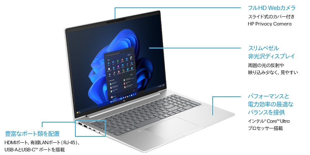 HP ProBook 460 G11 製品詳細・スペック - ノートパソコン・PC通販