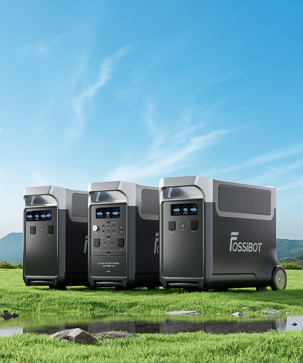 FOSSiBOT F3600 Pro 超大容量ポータブル電源 | 防災推奨・車中泊