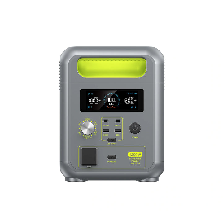 FOSSiBOT F1200ポータブル電源+200Wソーラーパネルセット | 防災推奨