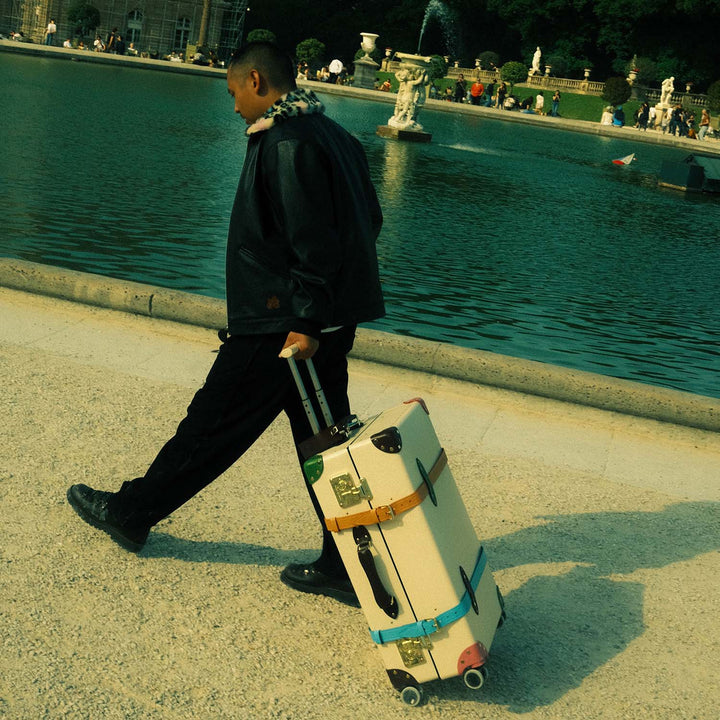 GOLF le FLEUR* ラージチェックイン スーツケース | グローブ