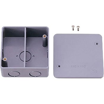 露出用 四角アウトレットボックス 伊藤電気製作所 【通販モノタロウ】