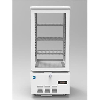 業務用 4面ガラス冷蔵ショーケース(両面扉) ジェーシーエム 冷凍/冷蔵