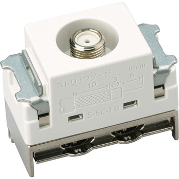 埋込ホーム用高シールドテレビコン(送り配線用) Panasonic