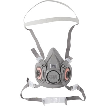 6000F M] 防毒マスク面体 Mサイズ (吸収缶別売) 3M ( スリーエム