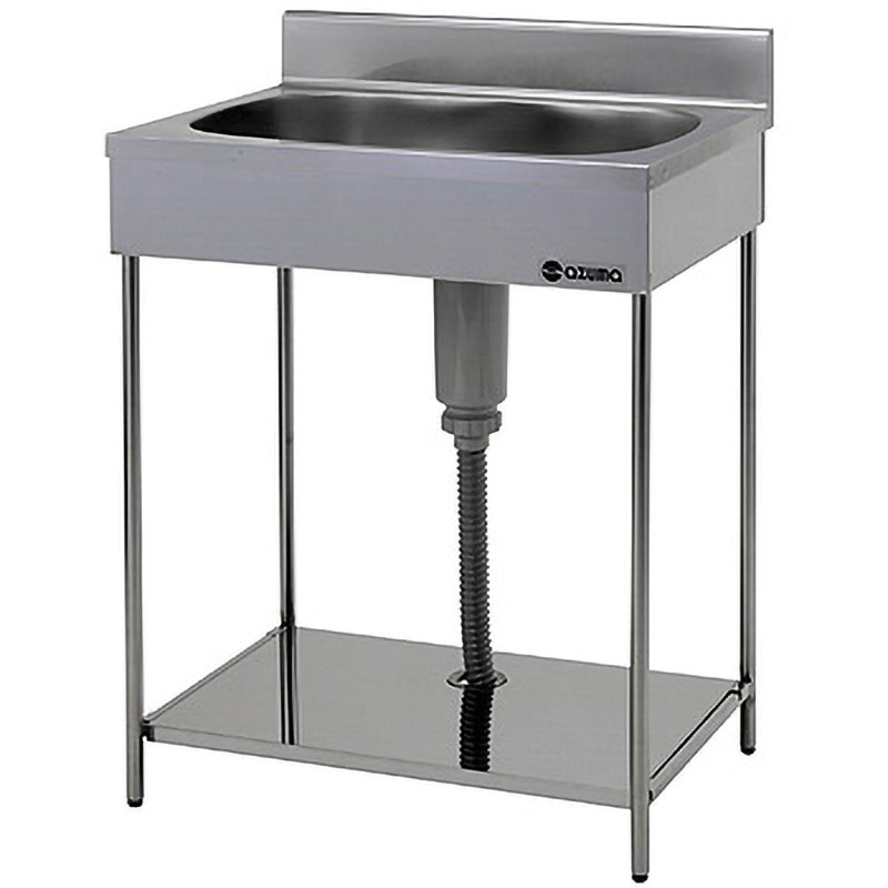 EKP1-600 ポータブル1槽ステンレスシンク(SUS430) 東製作所 間口600mm