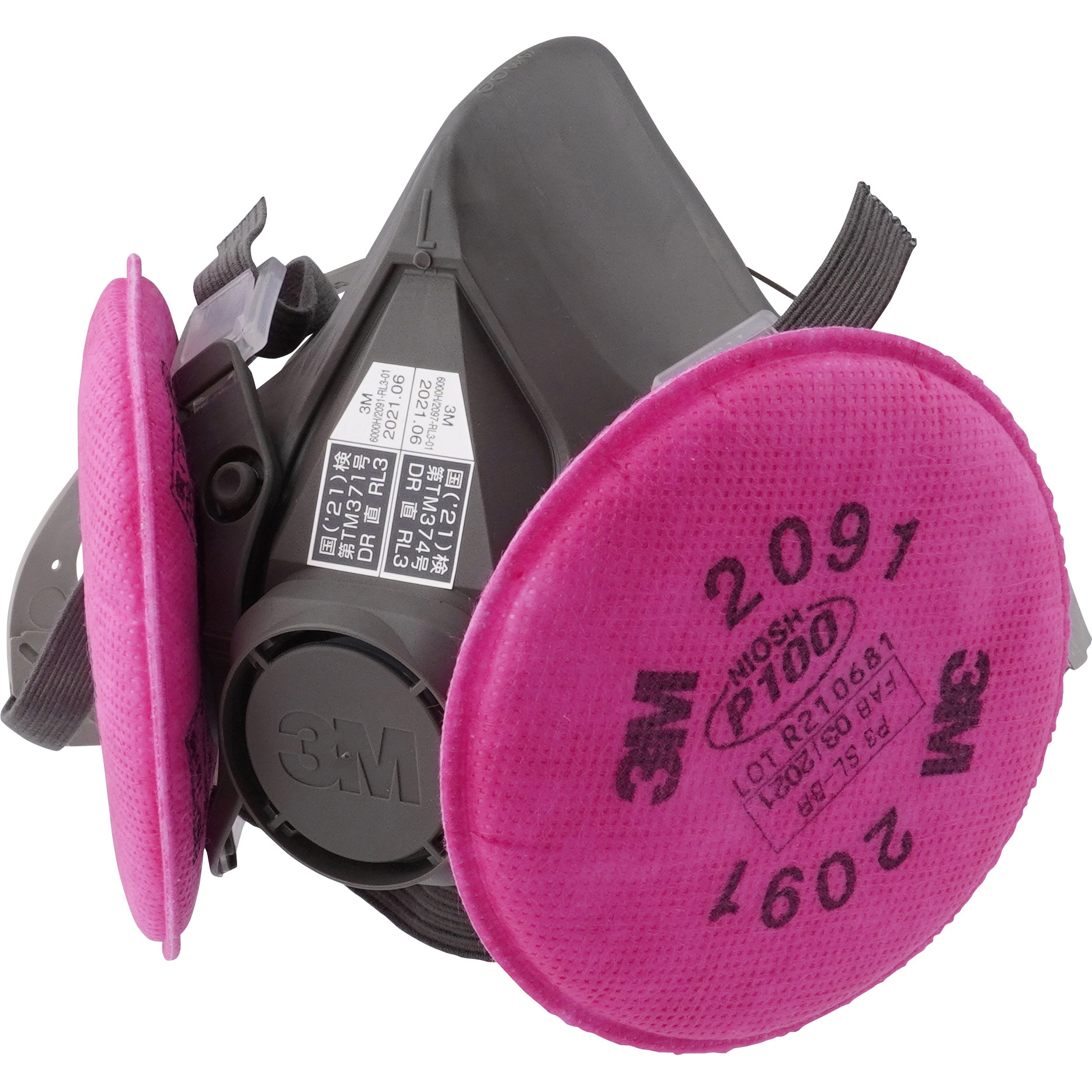 No.6000/2091-RL3 防じんマスク No.6000/2091-RL3 3M(スリーエム