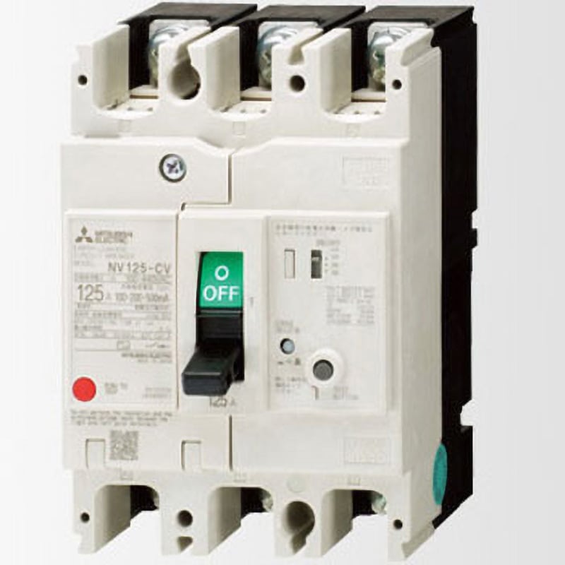 NV400-CW 3P 350A 100-440V 30MA 低圧遮断器NV400-CW仕様 三菱電機 極