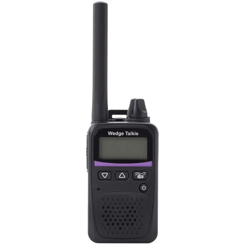 Wedge Talkie トランシーバー 2台 イヤフォン付き Wedge Talkie