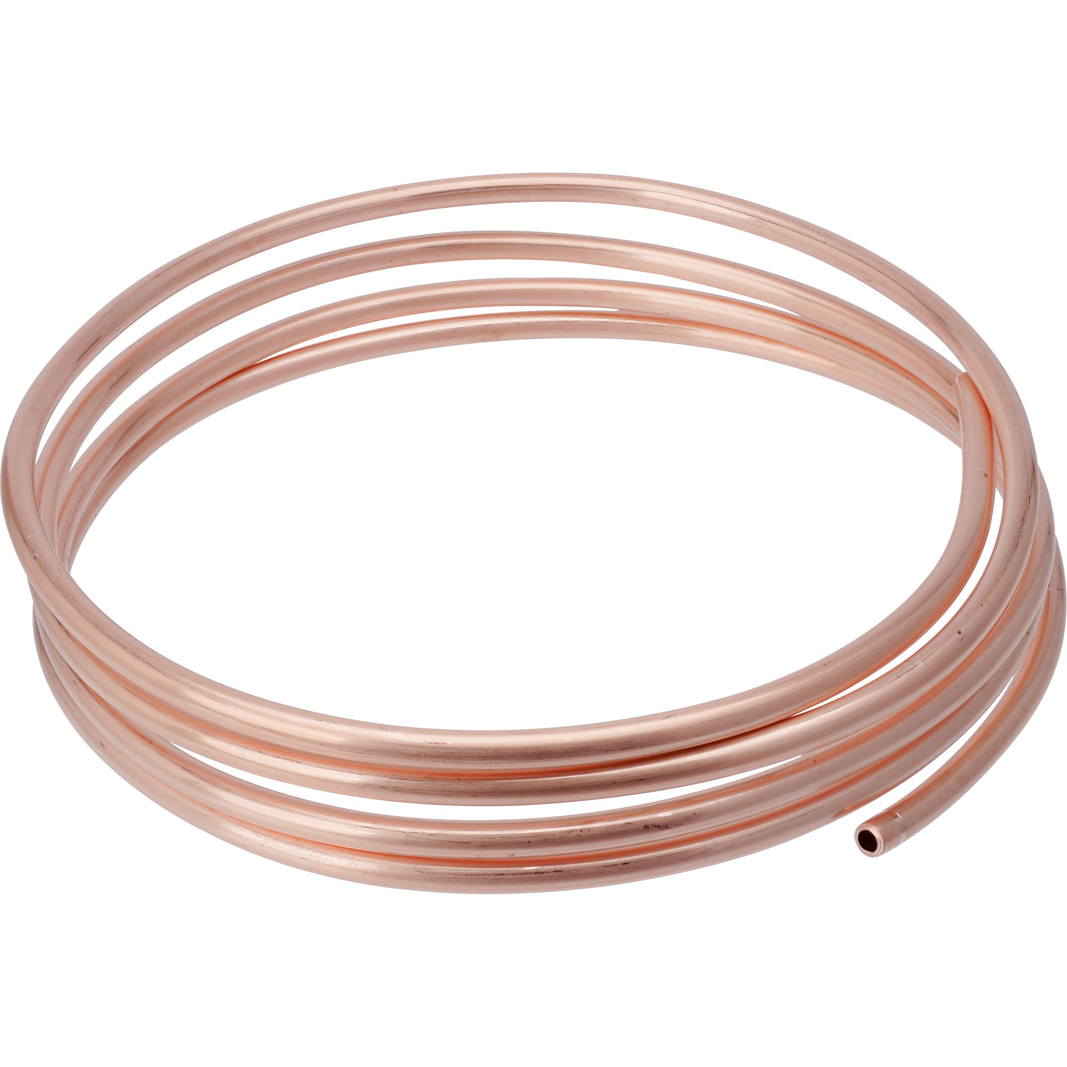 8×0.8 なまし銅管 ノーブランド 長さ3m厚さ0.8mm 1巻 - 【通販モノタロウ】