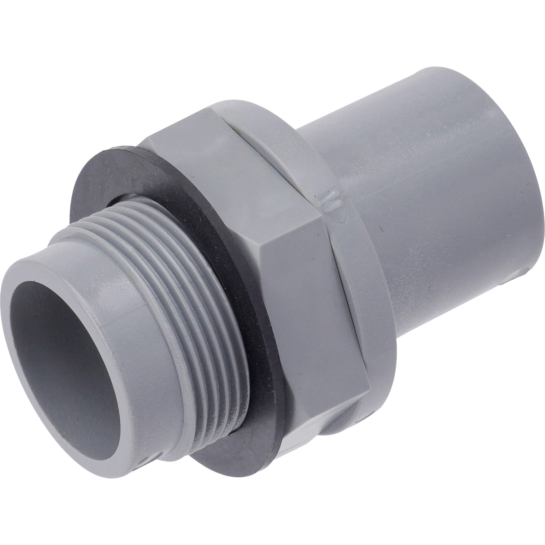 バルブソケット 40A 3個セット （ゴムパッキン2個付） 水槽 塩ビ