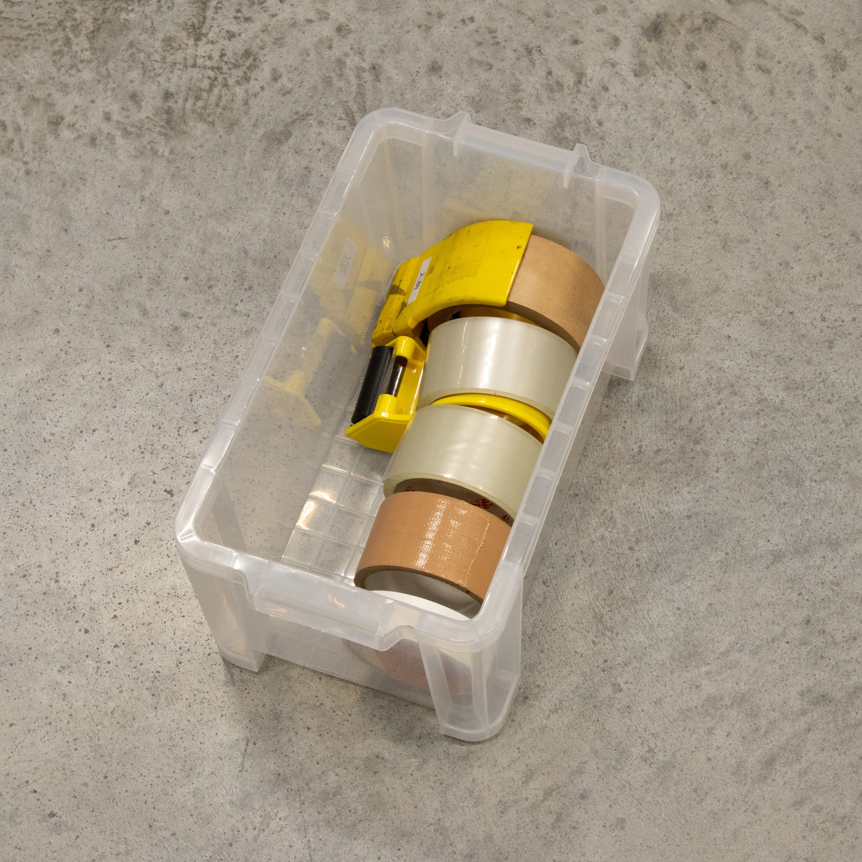 11 NFボックス モノタロウ スタッキング可 フタ別売 クリア色 容量7L