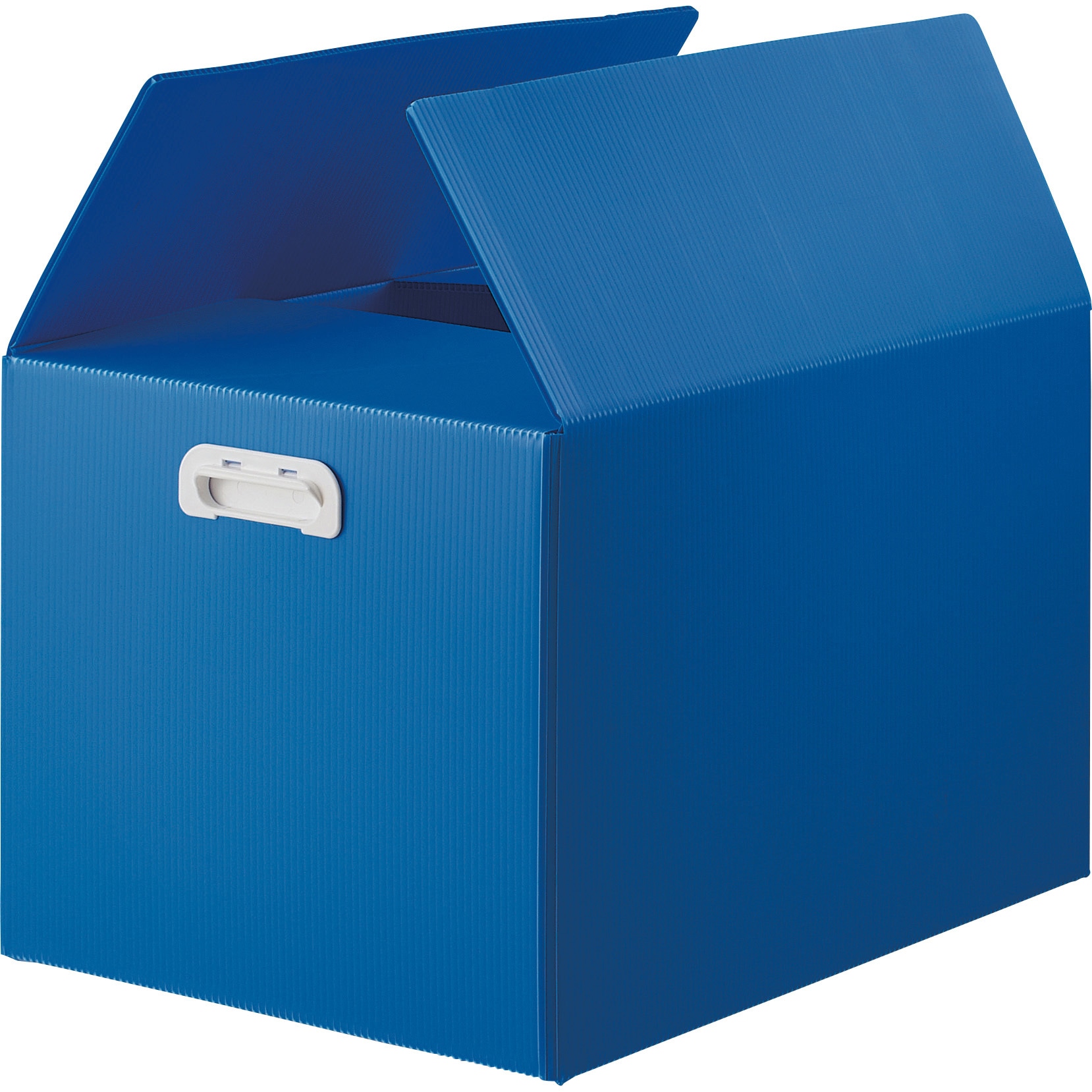 TDP-B3D-5B ダンボールプラスチックケース TRUSCO A(みかん箱) ブルー