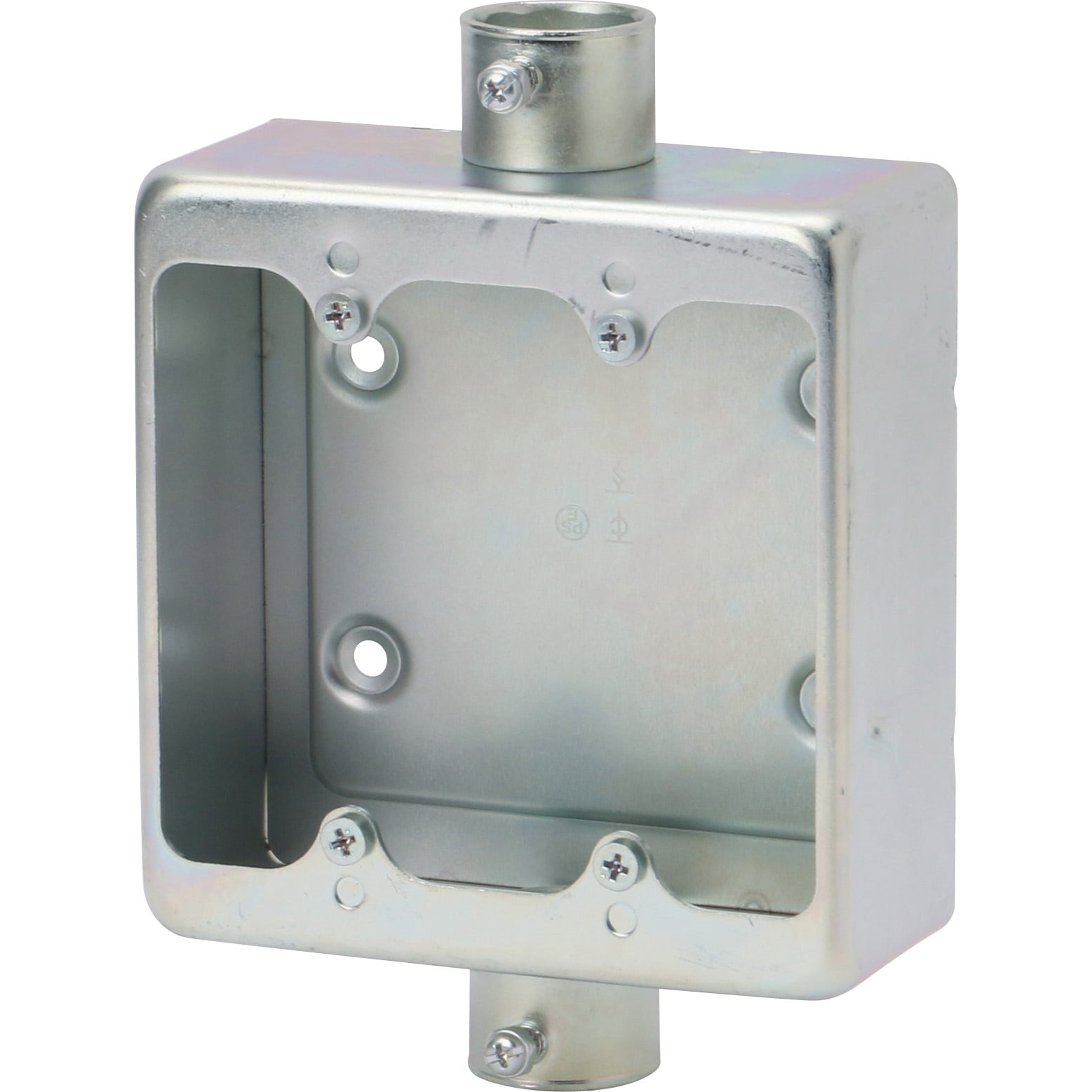 TCS22K25 ねじなしTC露出スイッチボックス 薄鋼用 外山電気 電気亜鉛