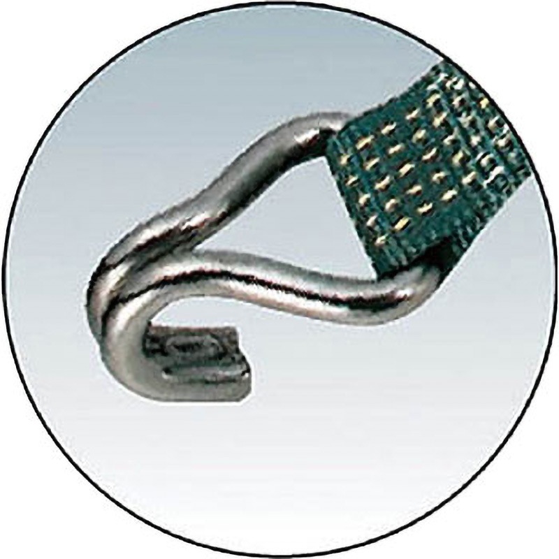 GX38S-400J 強力型ベルト荷締機(ステンレス金具) Jフックタイプ TRUSCO