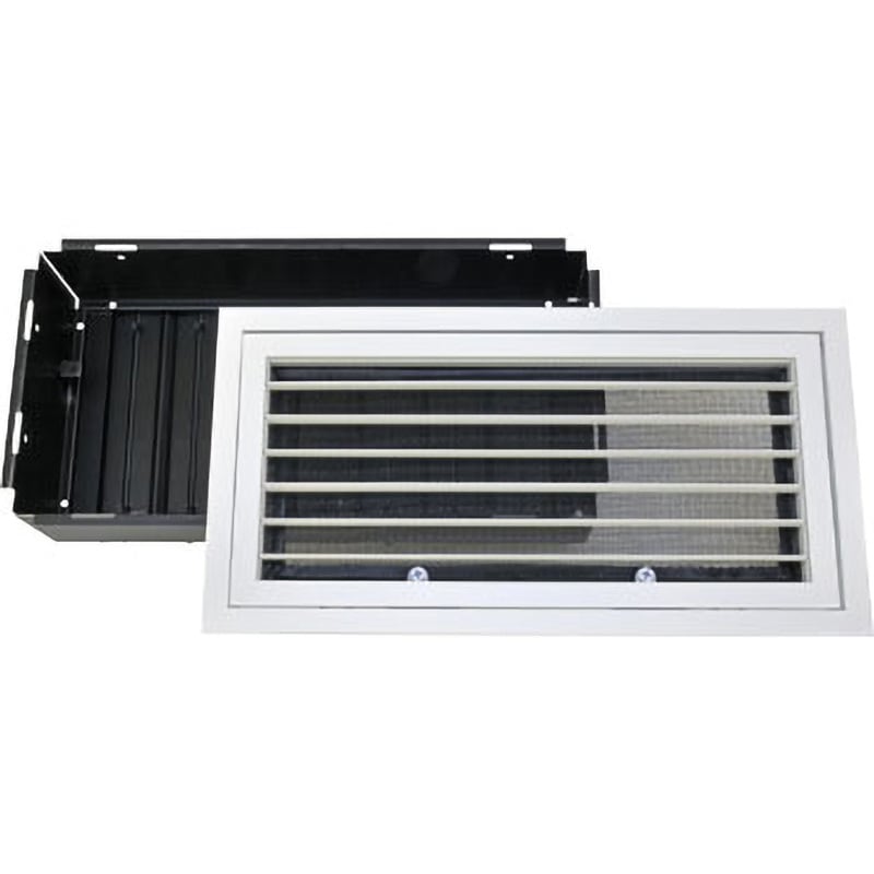 HS開閉型 フィルター付アルミ 700X300 ユニバーサル型吹出口 H (V) 型