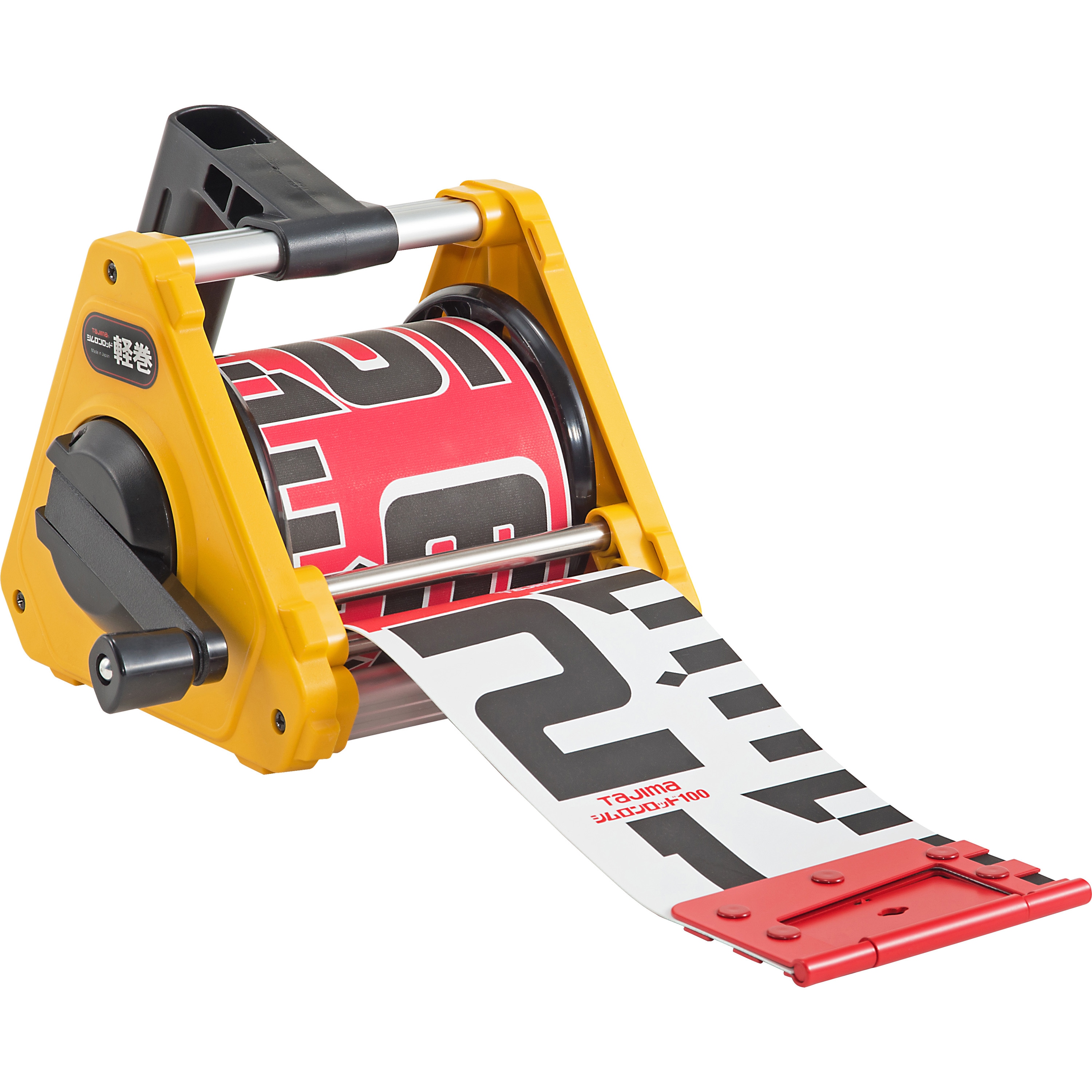 KM10-10K シムロンロッド 軽巻(スタンド付テープロッド) タジマツール