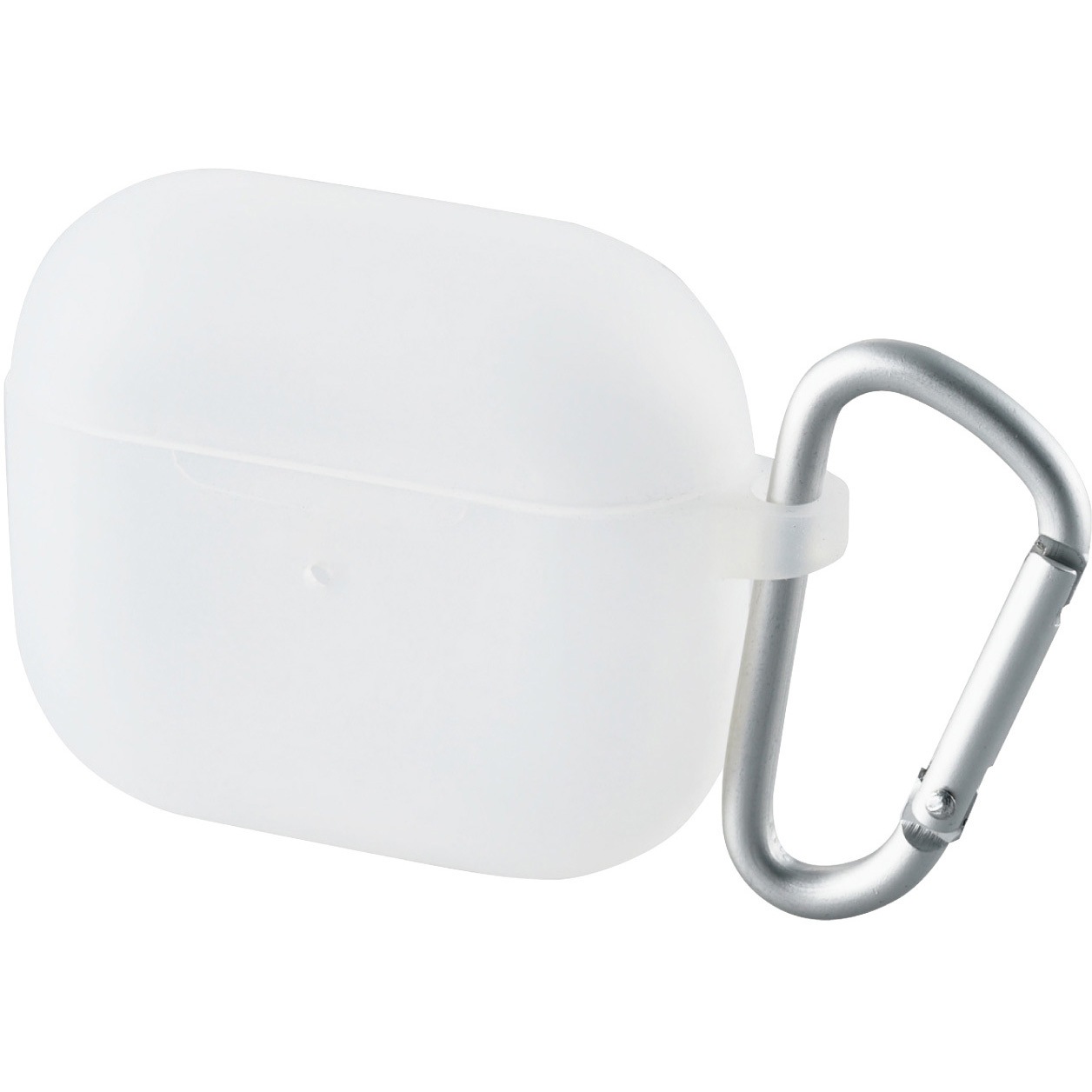 AVA-AP3SCCR AirPods 第3世代 ケース シリコン カラビナ付 ワイヤレス