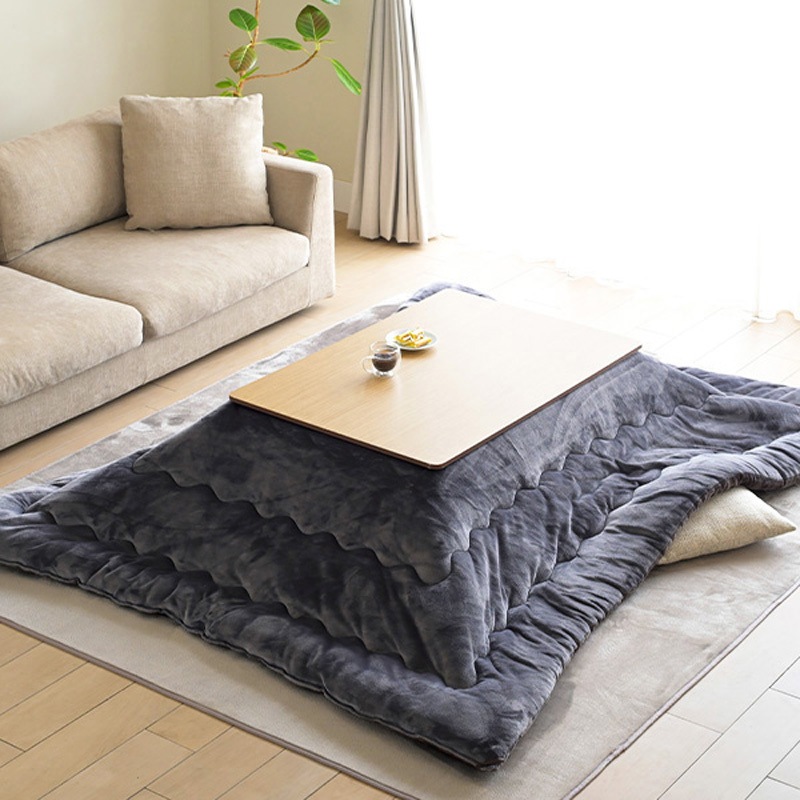 GRFK-8060(WBR) こたつ本体 こたつテーブル80×60/105×70cm 1台 YAMAZEN