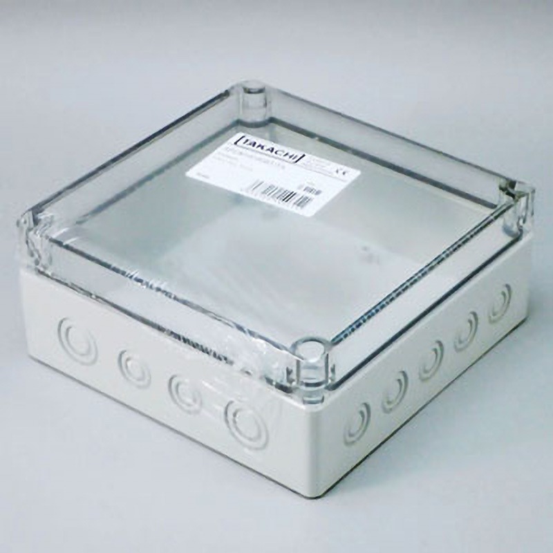 SPCM181808T ノックアウト付 IP67防水ボックス SPCMシリーズ タカチ