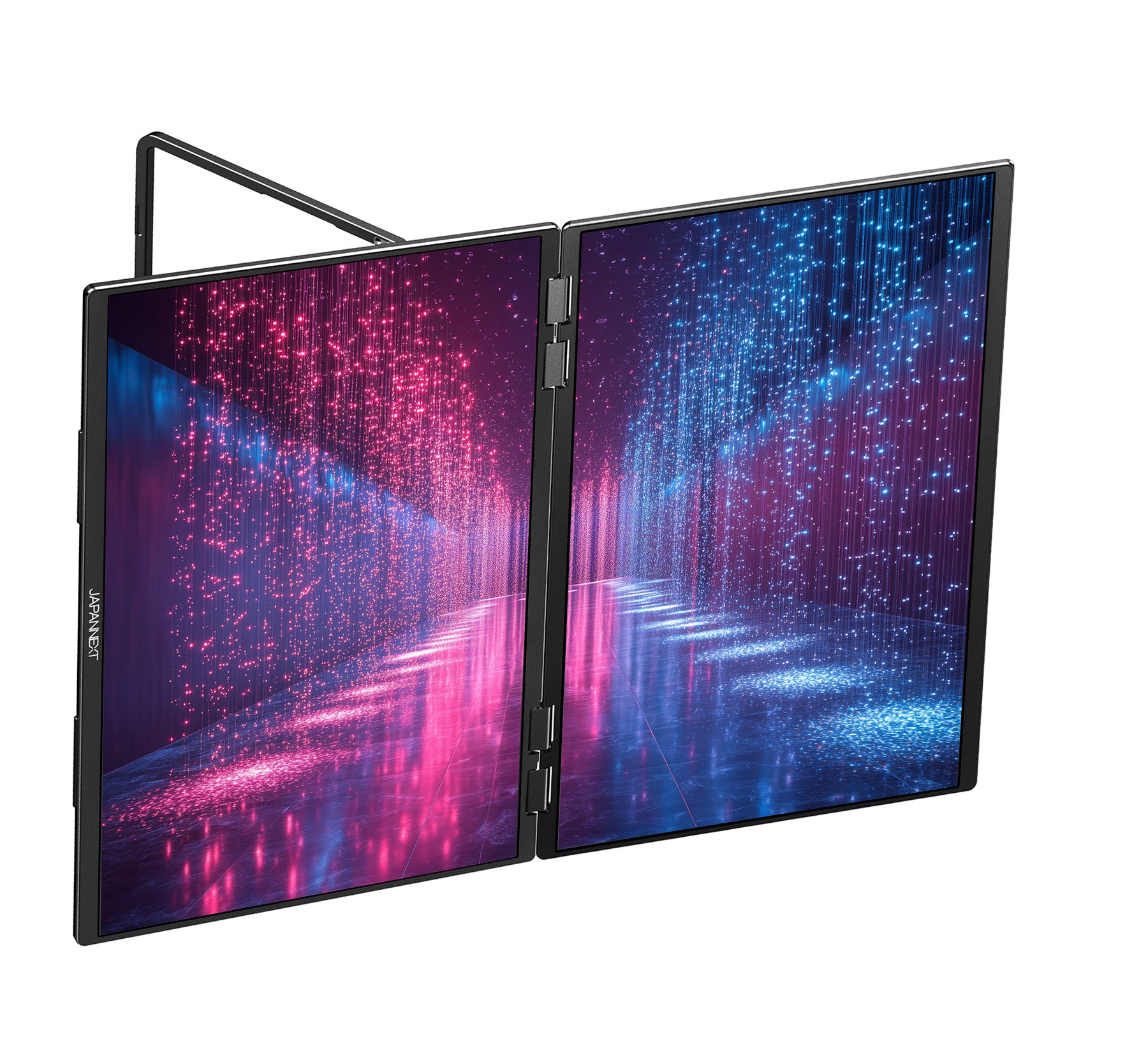 JAPANNEXT 23.8インチ IPSパネルx2搭載 フルHD(1920x1080)解像度 大型