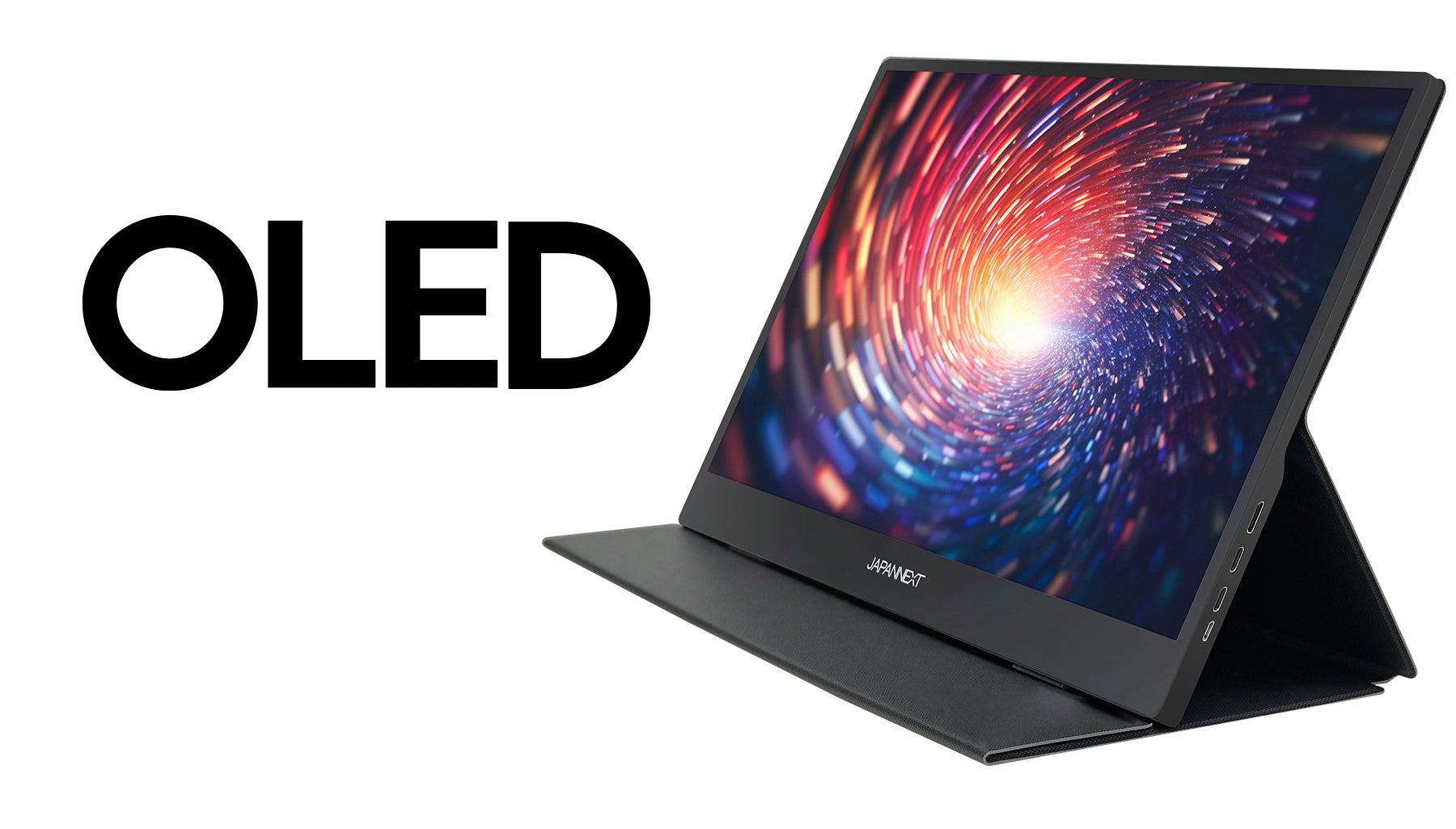 JAPANNEXT 13.3インチ 有機EL(OLED)パネル搭載 4K(3840x2160)解像度