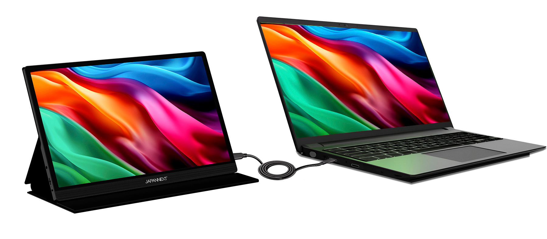 2560x1600 13.3インチ 超軽量モバイルディスプレイ NK-133 NANOKの2K