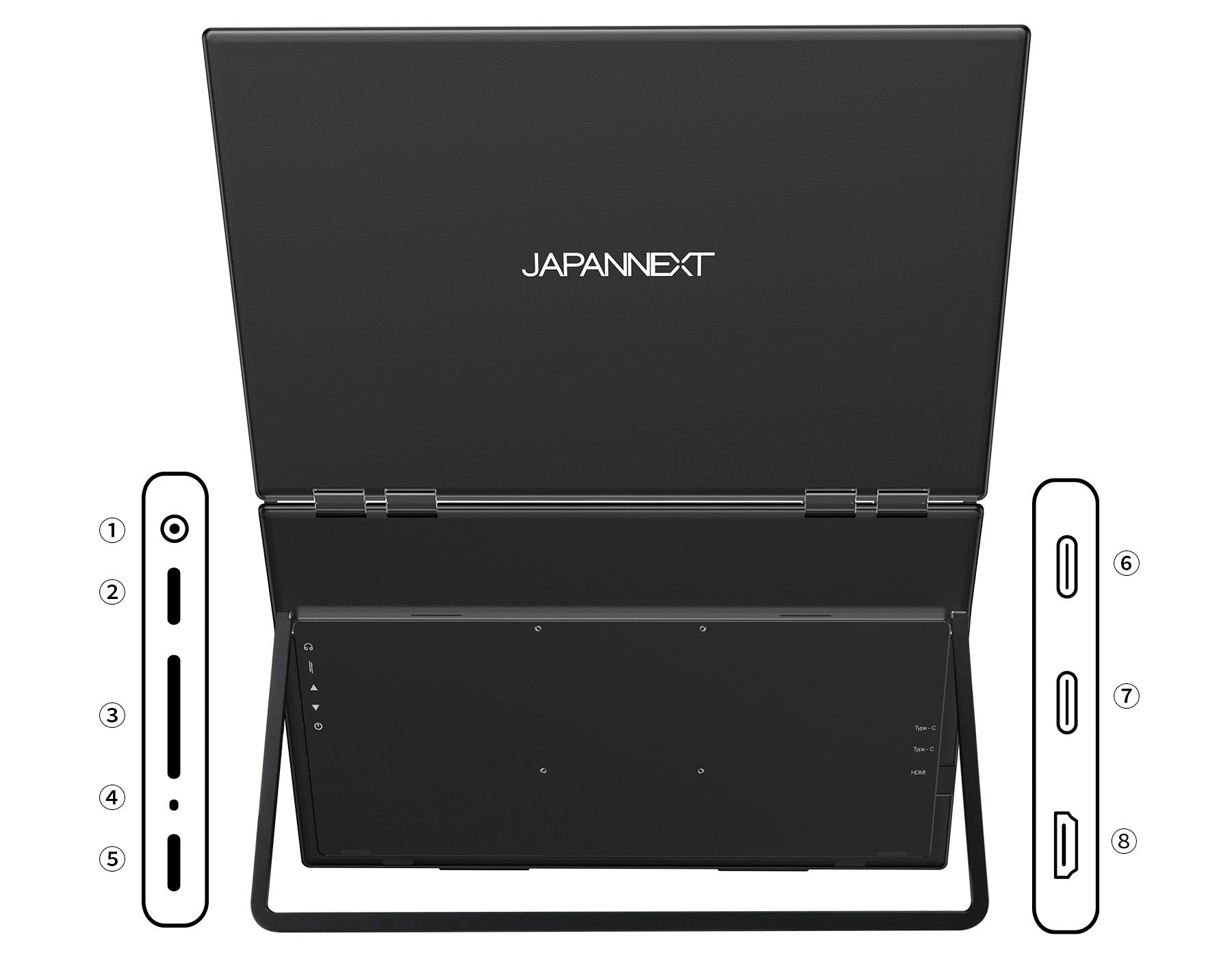 モバイルモニター 23.8インチ 2025新型縦画面 VESA対応 モバイル