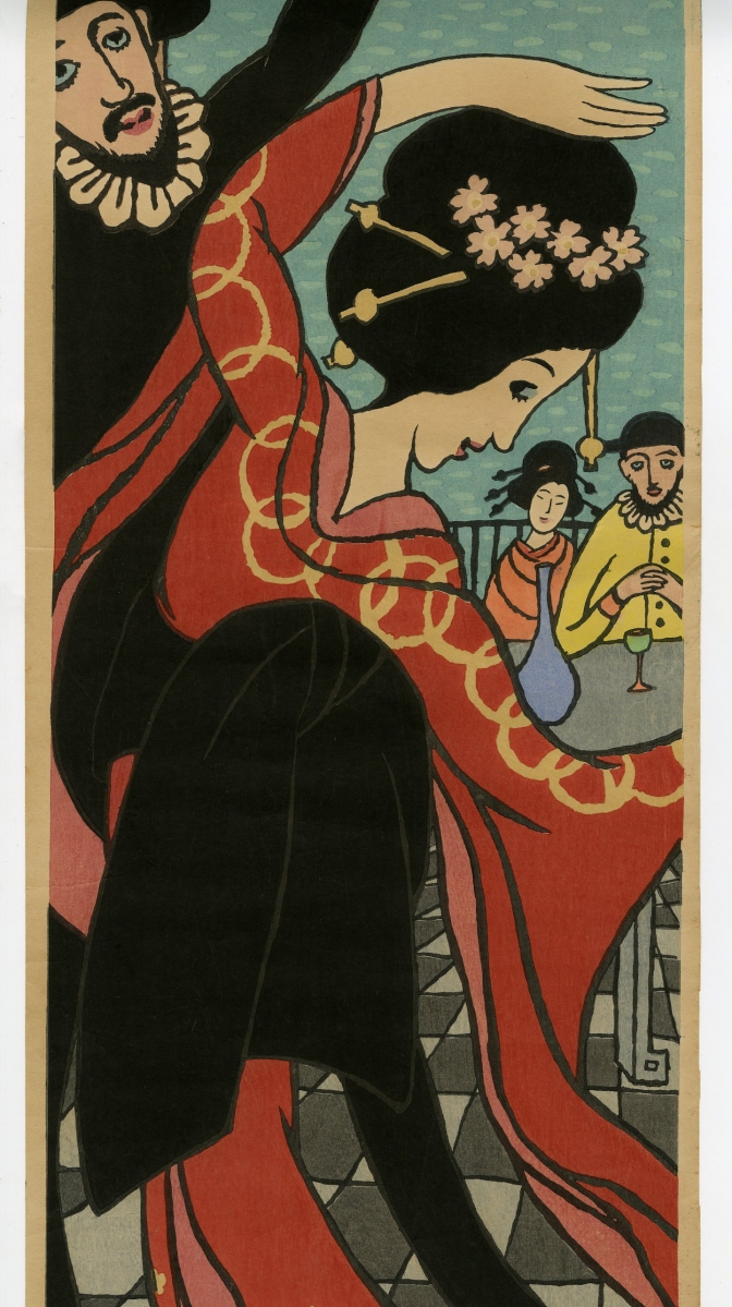 竹久夢二(たけひさゆめじ) - 九連環 - 新版画販売 - 浮世絵ぎゃらりい