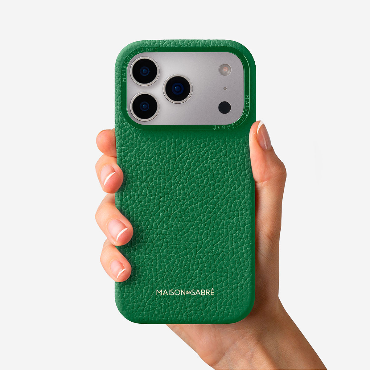 iPhone 17 Pro Case - Emerald Green – MAISON de SABRÉ