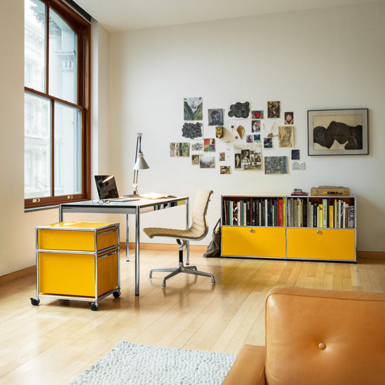 USM ハラー システム 3段 ロールボーイ デスク キャスター ワゴン