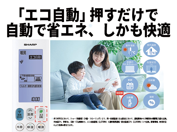 お部屋が即快適☆2023年製シャープ】7〜10畳用エアコン♪清潔＆高性能