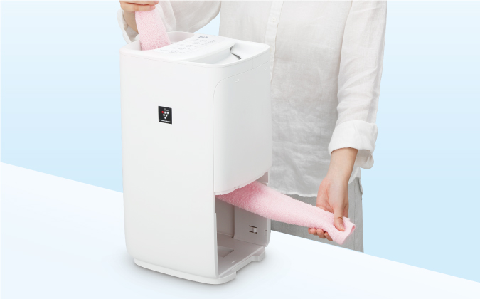 清潔設計 | HV-S75 | プラズマクラスター加湿器：シャープ