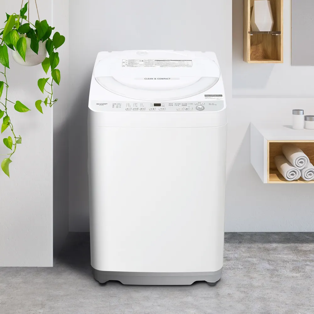 2024 ⑤✓SHARP 電気洗濯機✓ ✓ES-GE60R-P✓ シャープ ES-GE60R 価格