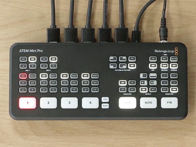 ATEM Mini Pro ISO HDMIスイッチャー ATEM Mini Pro ISO