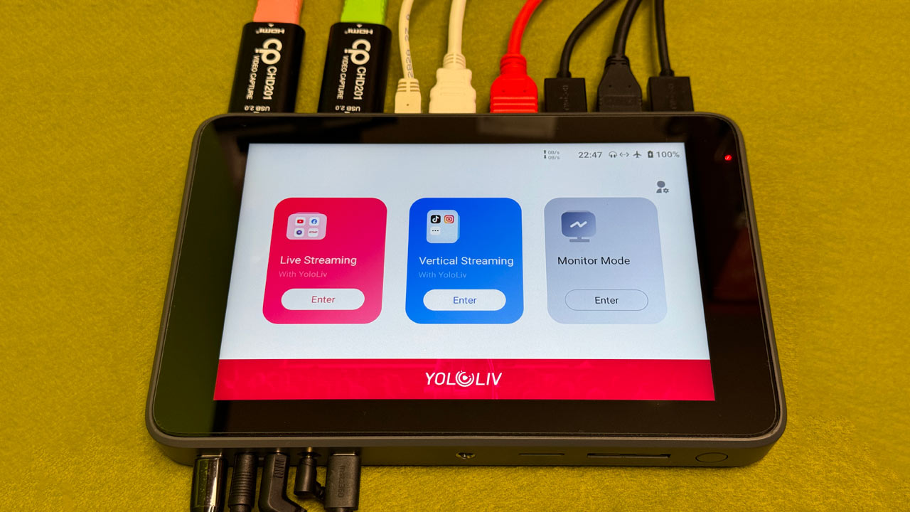 YoloBox Ultra ストリーミングタブレット YoloLiv YoloBox Ultra