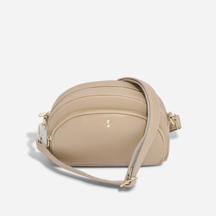 クロスボディバッグ キャメル – STACKERS LONDON