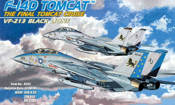 Century wings 1/72 F-14Dトムキャット VF-213 Century Wings F-14D