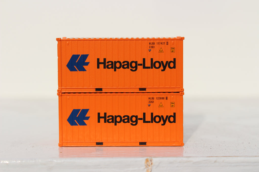 HAPAG-LlOYD 20' Std. height containers with Magnetic system