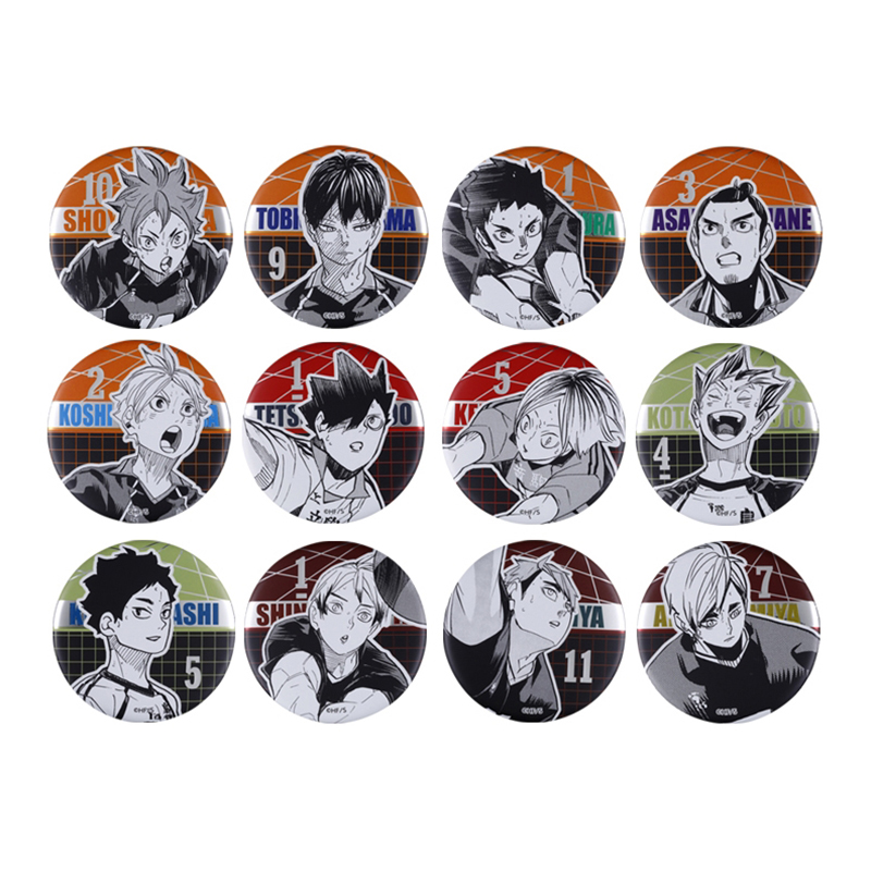 ハイキュー!! コレクション缶バッジ 10周年Ver. 11個セット Amazon.co