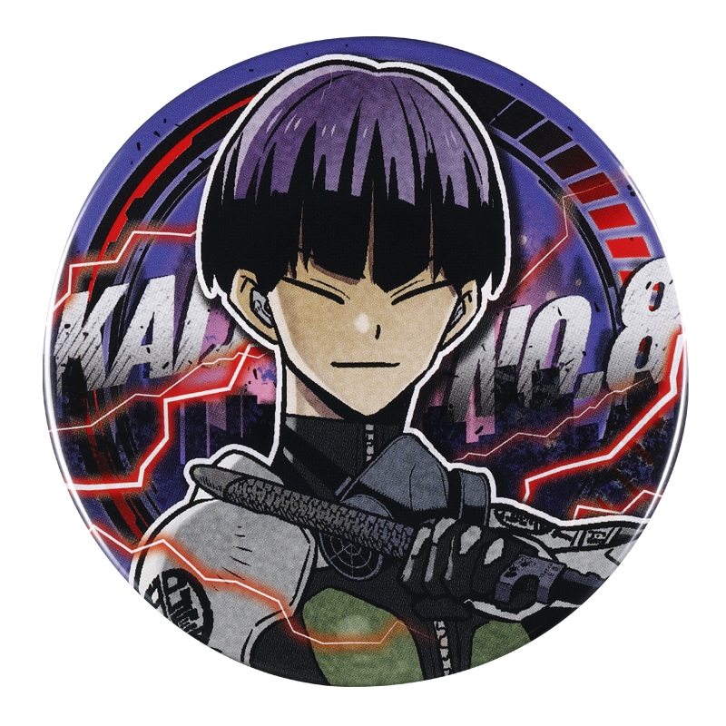 怪獣8号』コレクション缶バッジ 怪獣8号展描きおろしver． 全種