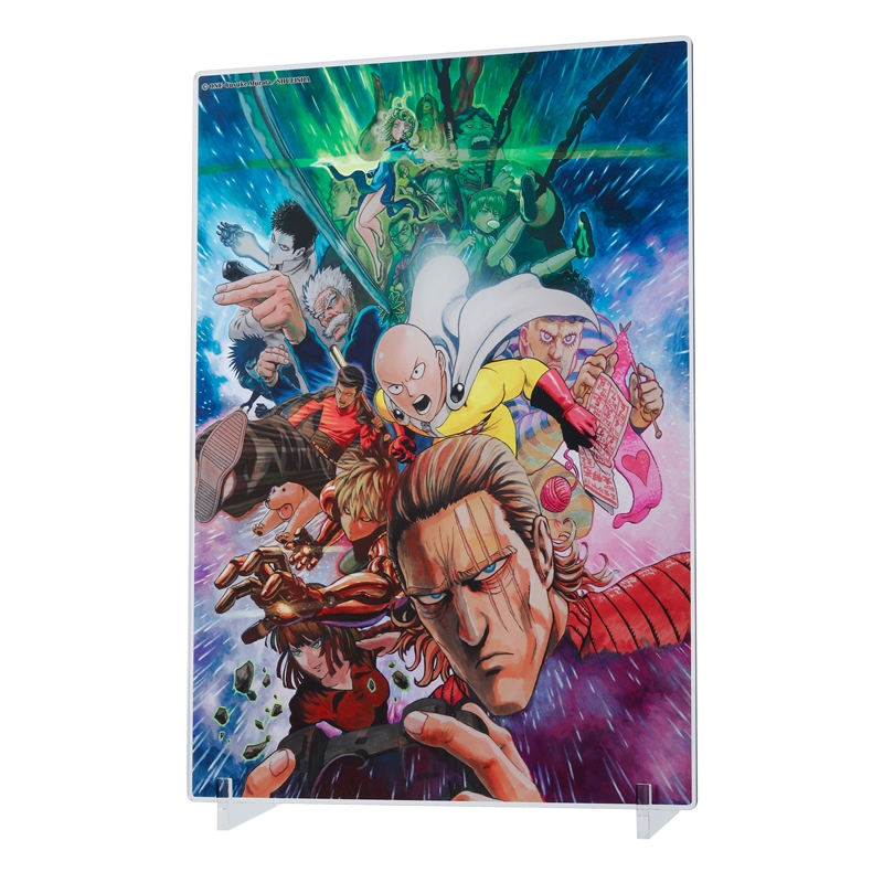 ワンパンマン』箔入りアクリルアート BD1: イラスト/プリント