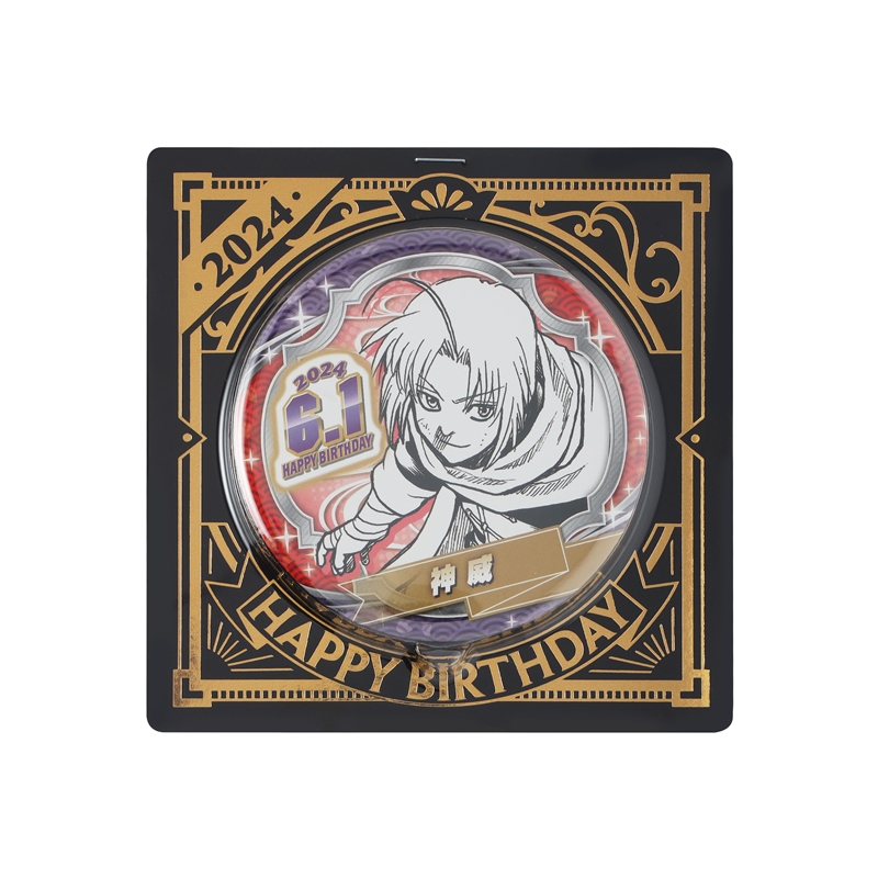 銀魂 神威 缶バッジ ジャンフェス JF 銀魂 神楽 神威 缶バッジ