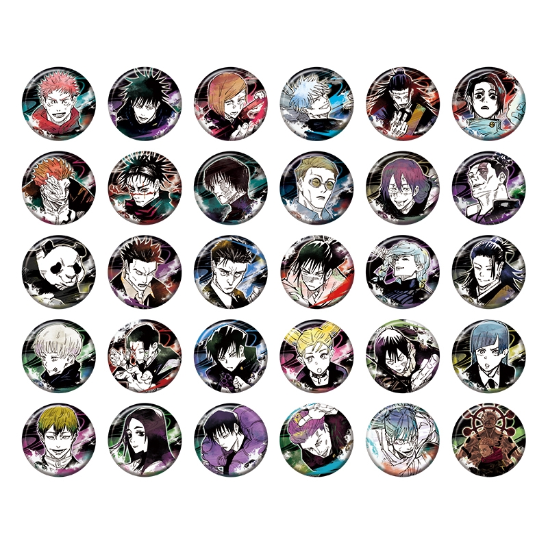 呪術廻戦 両面宿儺 プリロール 缶バッジ 54mm 特典 非売品 呪術廻戦