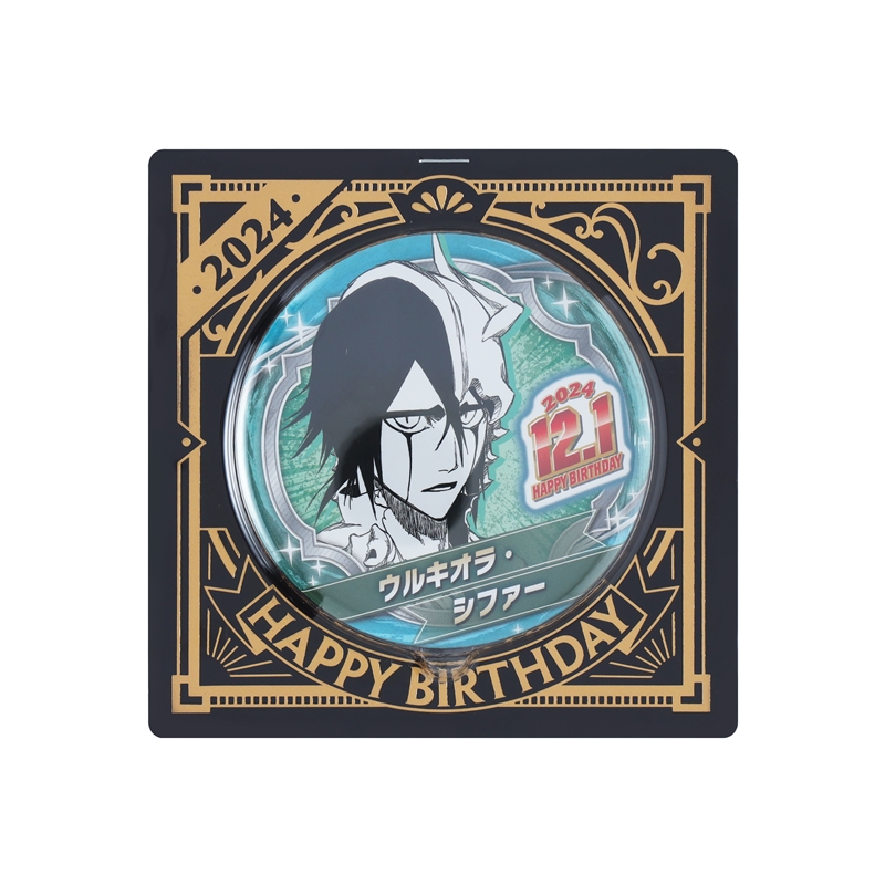 BLEACH』バースデイ缶バッジ ウルキオラ・シファー BD4