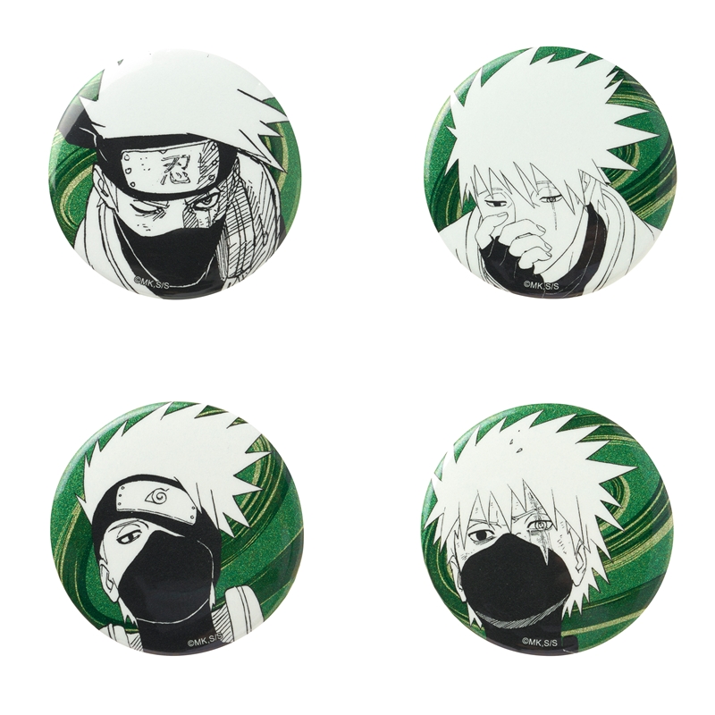 NARUTO－ナルト－』缶バッジ4個セット EMOTIONS はたけ
